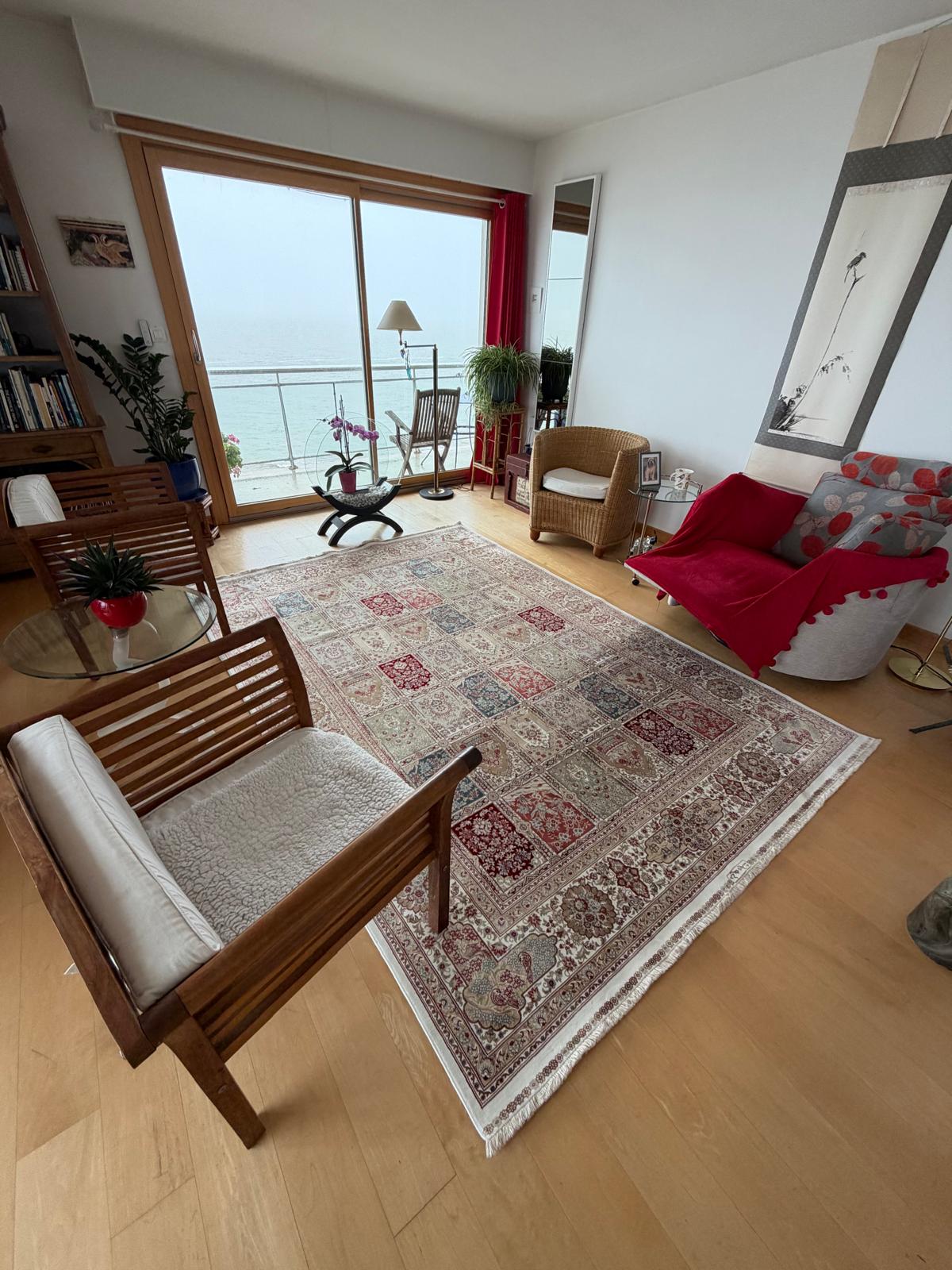 Séchage à plat des tapis