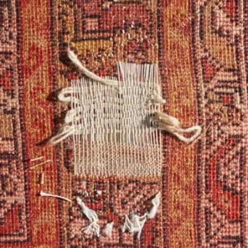 Restauration tapis étape 2